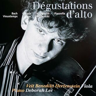 Veit Hertenstein „Dégustations d'alto“ (CD Cover)